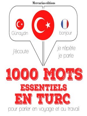cover image of 1000 mots essentiels en turc